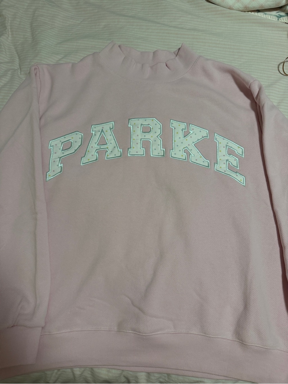 PARKE Birthday Cake Mockneck